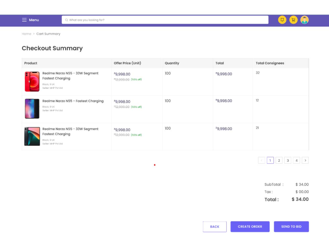Marketplace Driven Purchase